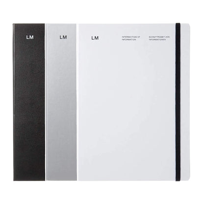 LACONIC Diary 2027 - A5 Left-Monthly [Sep 2026 Start] - Black - 2027 Dairies & Planners