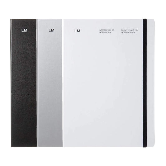LACONIC Diary 2027 - A5 Left-Monthly [Sep 2026 Start] - Black - 2027 Dairies & Planners