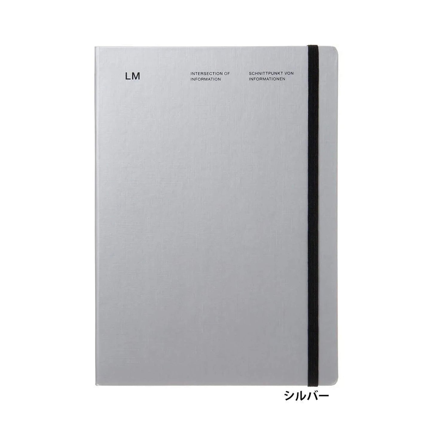 LACONIC Diary 2027 - A5 Left-Monthly [Sep 2026 Start] - Silver - 2027 Dairies & Planners