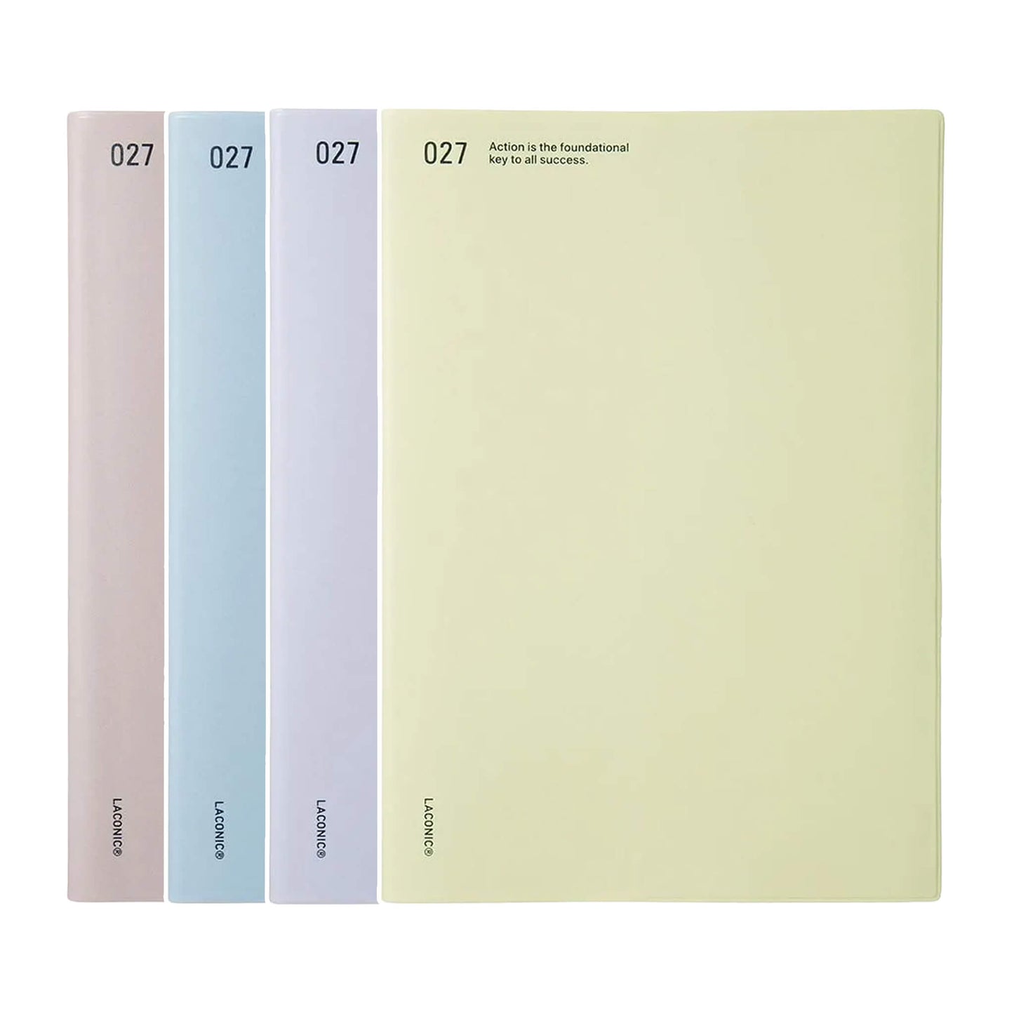 LACONIC Diary 2027 - A5 Vertical Weekly & Memo [Sep 2026 Start] - Beige - 2027 Dairies & Planners