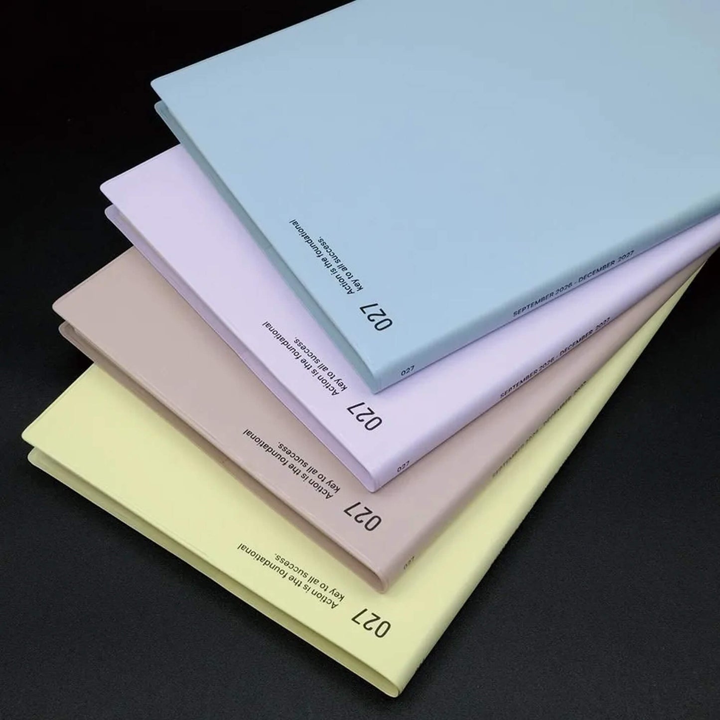 LACONIC Diary 2027 - A5 Vertical Weekly & Memo [Sep 2026 Start] - Beige - 2027 Dairies & Planners