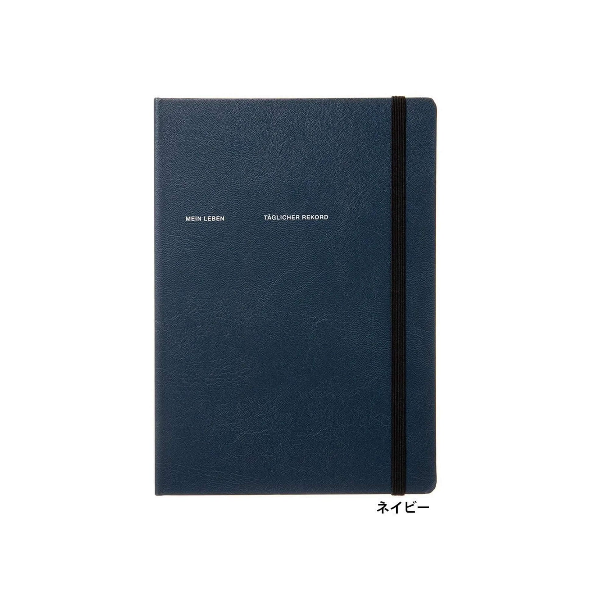 LACONIC Diary 2027 - B6 Life Log [Sep 2026 Start] - Navy - 2027 Dairies & Planners