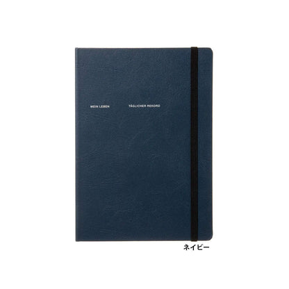 LACONIC Diary 2027 - B6 Life Log [Sep 2026 Start] - Navy - 2027 Dairies & Planners