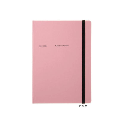 LACONIC Diary 2027 - B6 Life Log [Sep 2026 Start] - Pink - 2027 Dairies & Planners