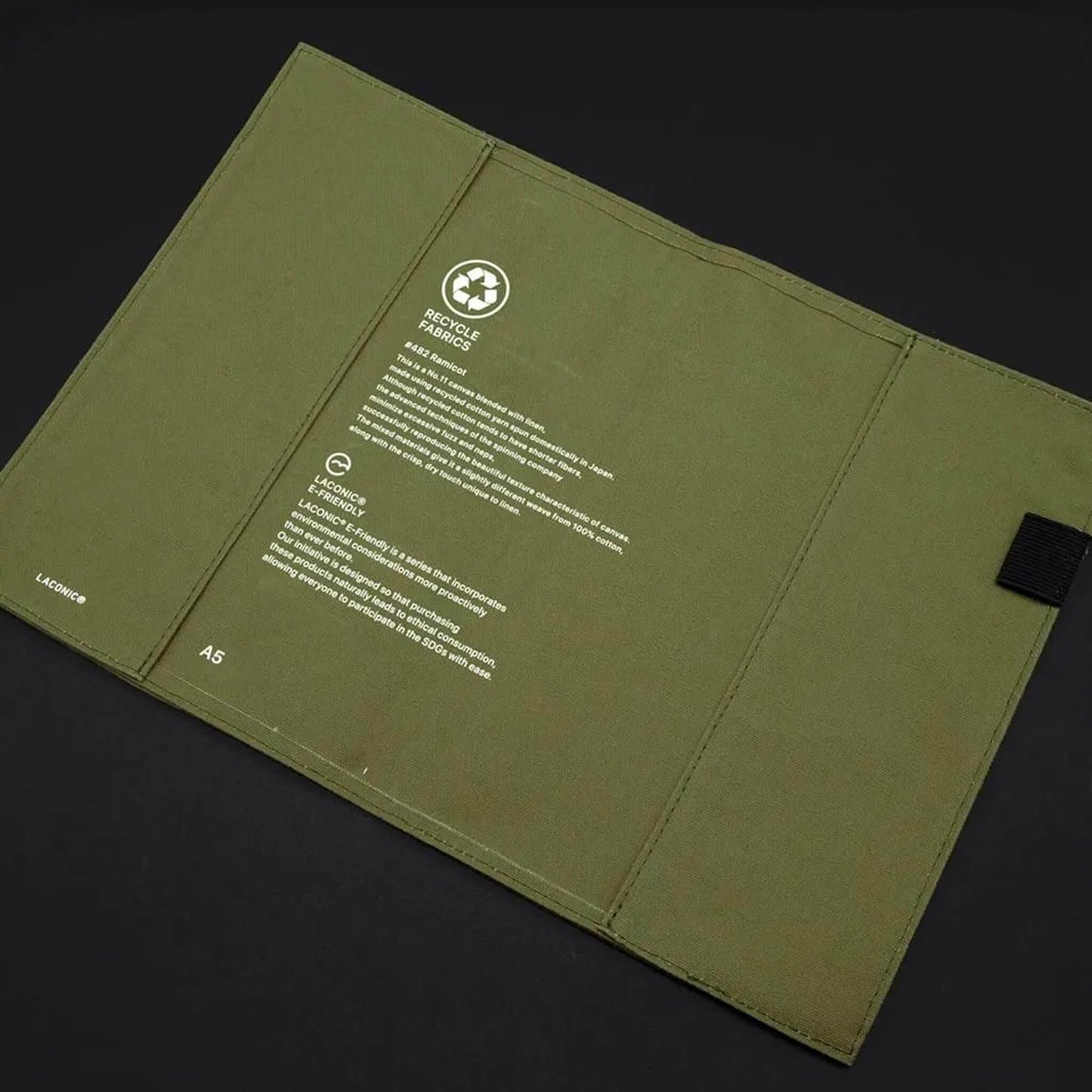 LACONIC e - Friendly A5 Notebook & Dairy Cover - Blue - Book Covers