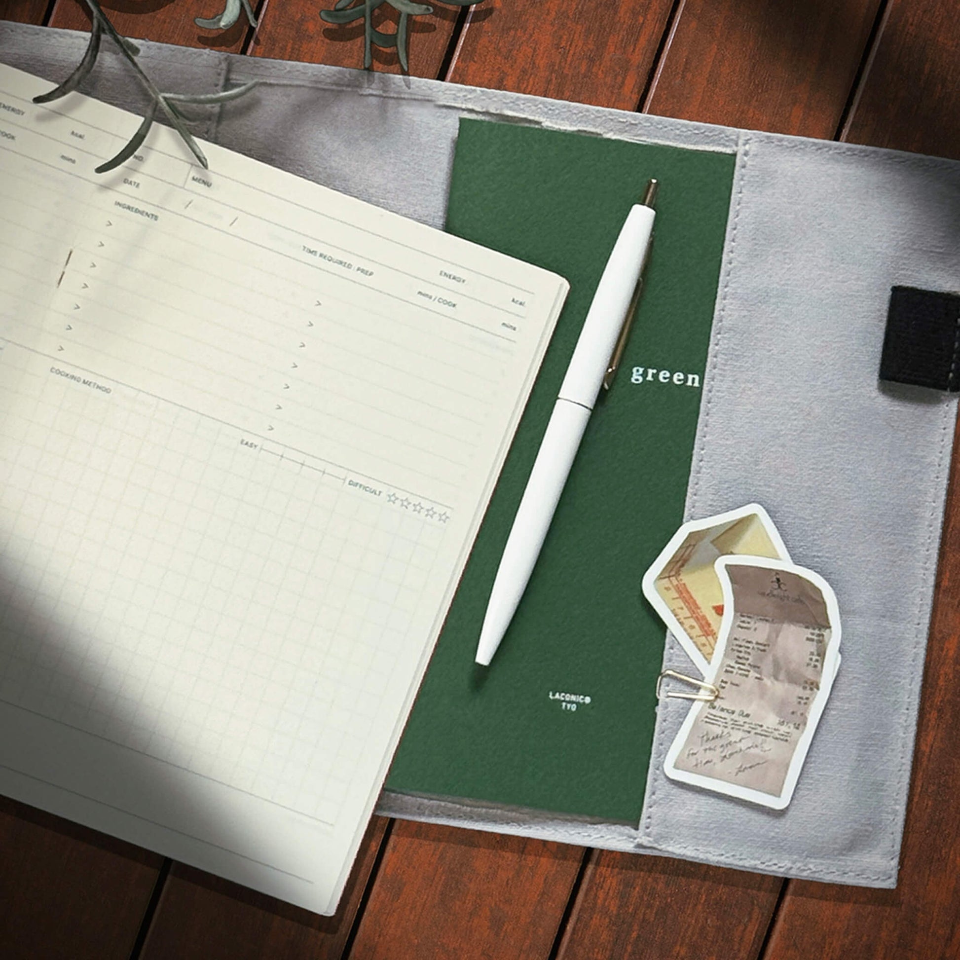 LACONIC e - Friendly A5 Notebook & Dairy Cover - Blue - Book Covers