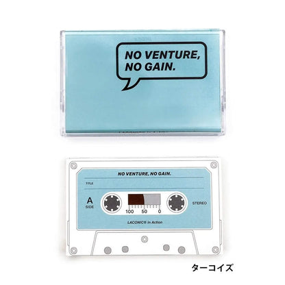 LACONIC in Action Cassette Tape Notebook - Turquoise - Notebooks