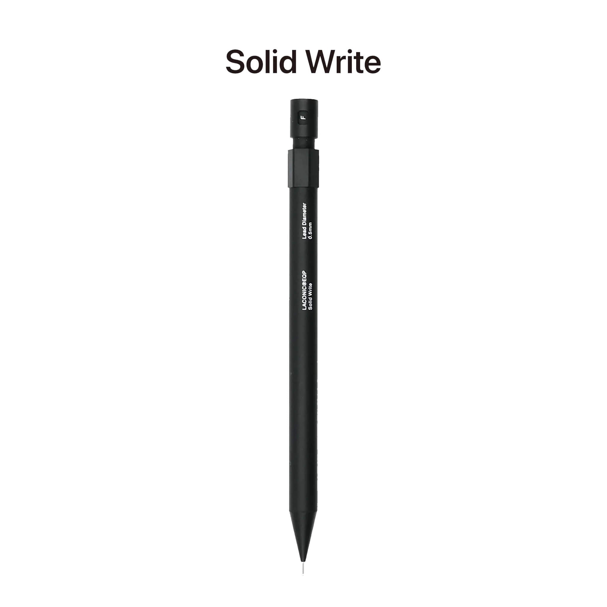 LACONIC Solid Write Mechanical Pencil 0.5mm – Paper Whisper