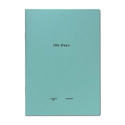 LACONIC Style Notebook A5 100 Days Planner - Guided Journals
