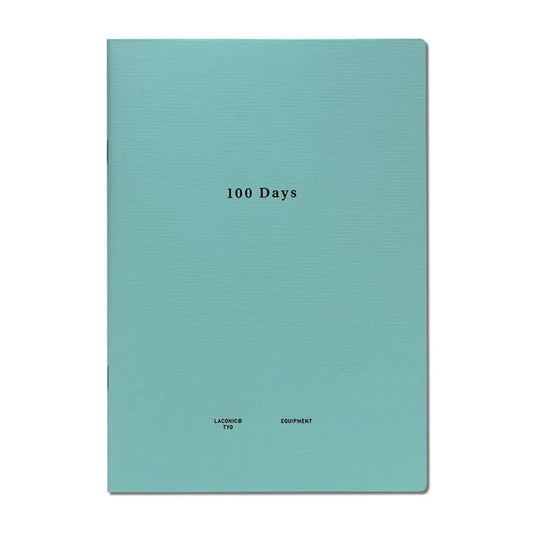 LACONIC Style Notebook A5 100 Days Planner - Guided Journals