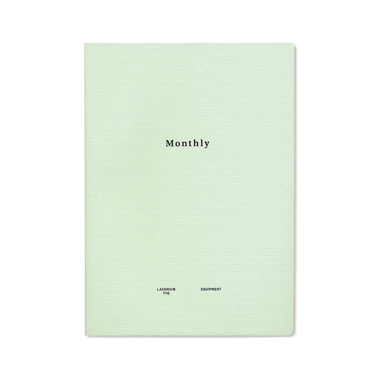 LACONIC Style Notebook A5 Monthly Planner - Diaries & Planners