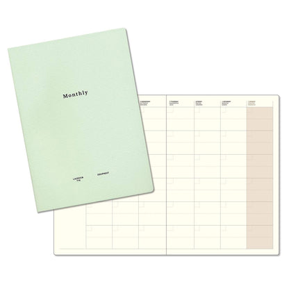 LACONIC Style Notebook A5 Monthly Planner - Diaries & Planners