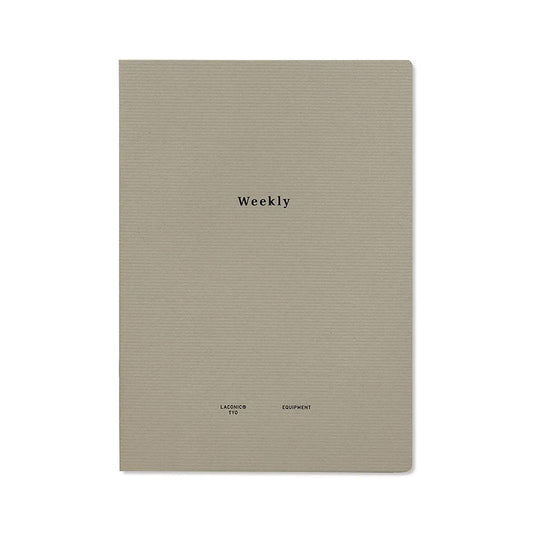 LACONIC Style Notebook A5 Weekly Planner - Diaries & Planners