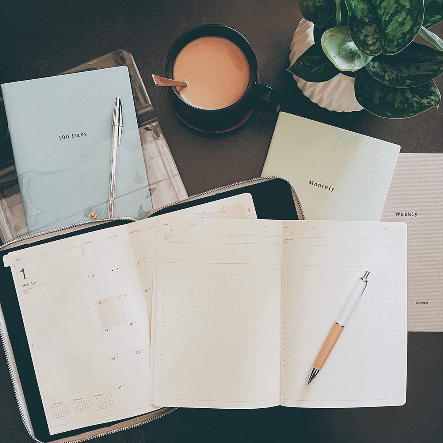 LACONIC Style Notebook A5 Weekly Planner - Diaries & Planners