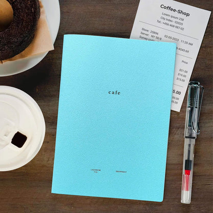 LACONIC Style Notebook B6 Café Guide Journal - Guided Journals
