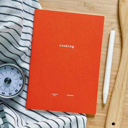 LACONIC Style Notebook B6 Cooking Guide Journal - Guided Journals
