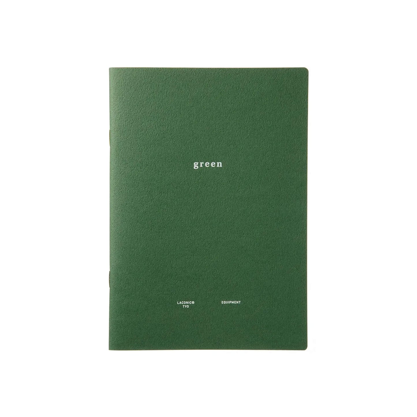 LACONIC Style Notebook B6 Green Plant Journal - Guided Journals