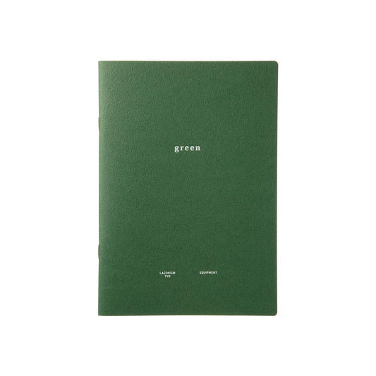 LACONIC Style Notebook B6 Green Plant Journal - Guided Journals