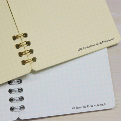 Life Cinnamon Ring Notebook A6 - Grid - Notebooks