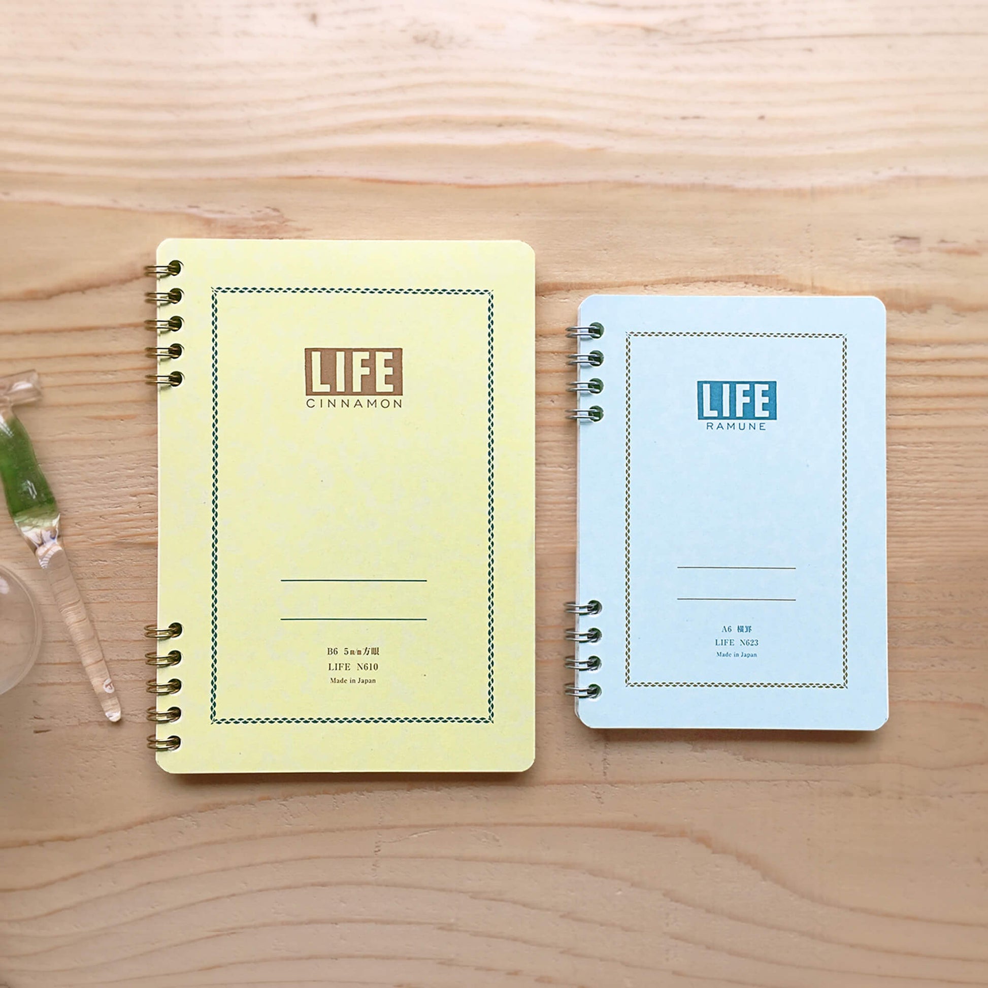 Life Cinnamon Ring Notebook A6 - Grid - Notebooks