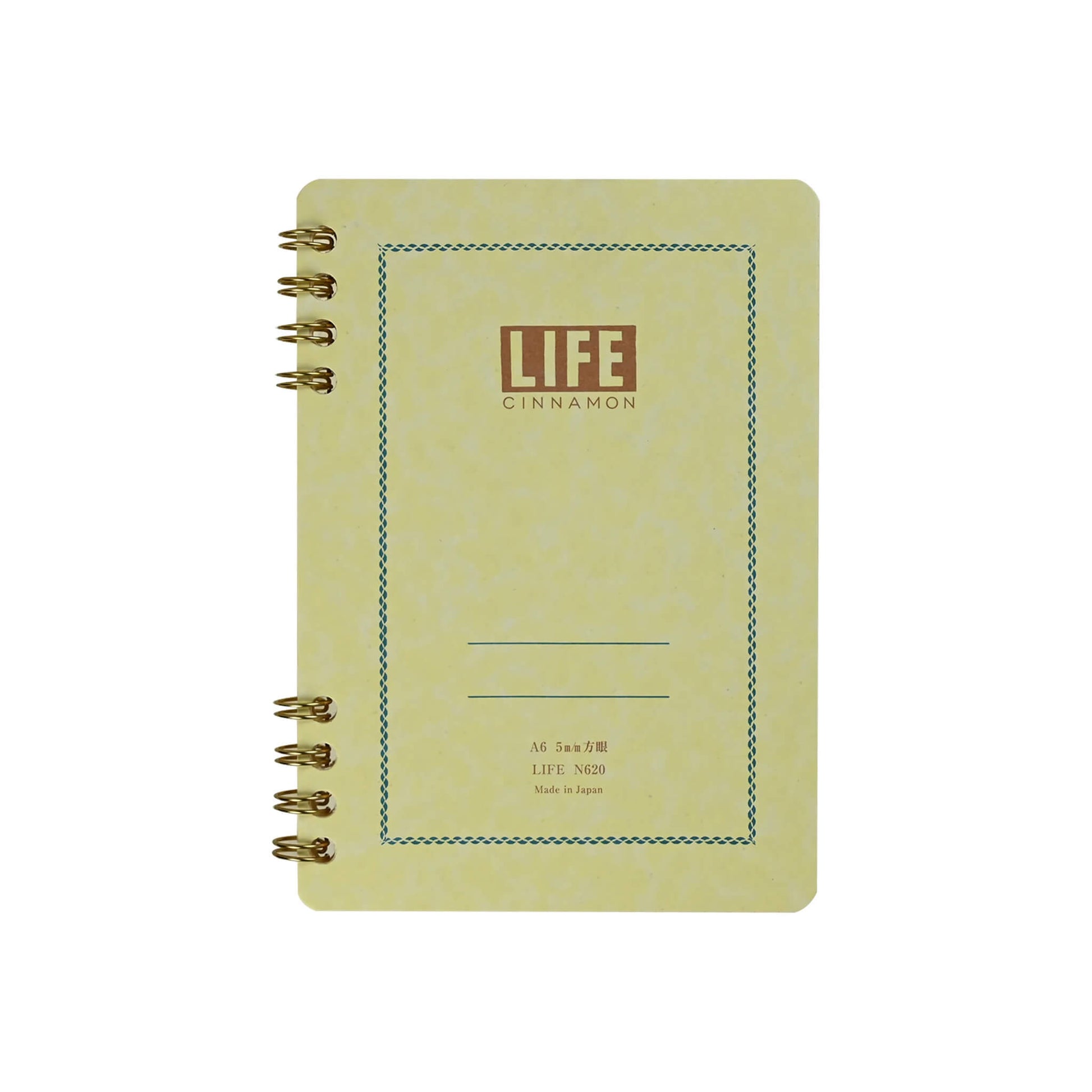 Life Cinnamon Ring Notebook A6 - Grid - Notebooks