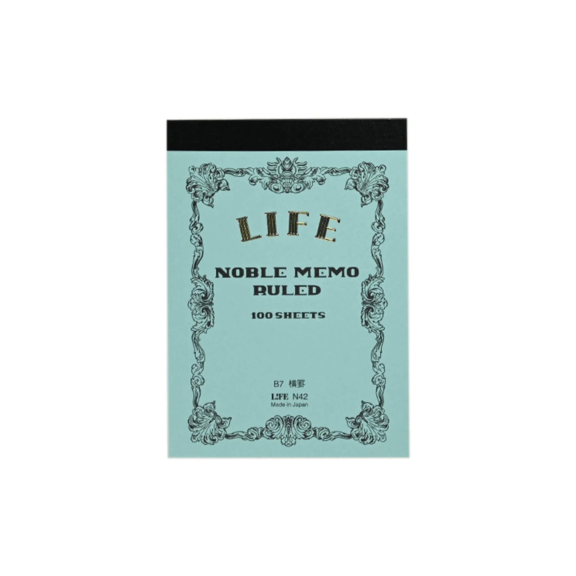Life Noble Memo Pad B7 - Ruled - Memo Pads