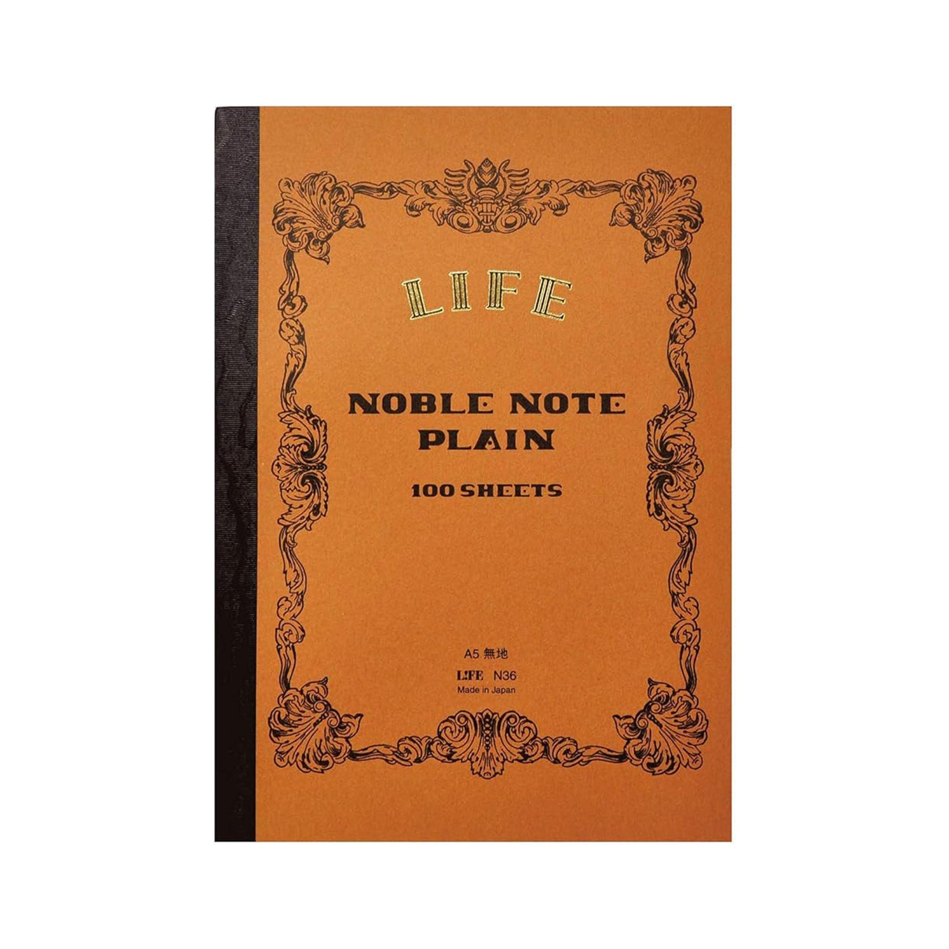 Life Noble Notebook A5 - Plain - Notebooks