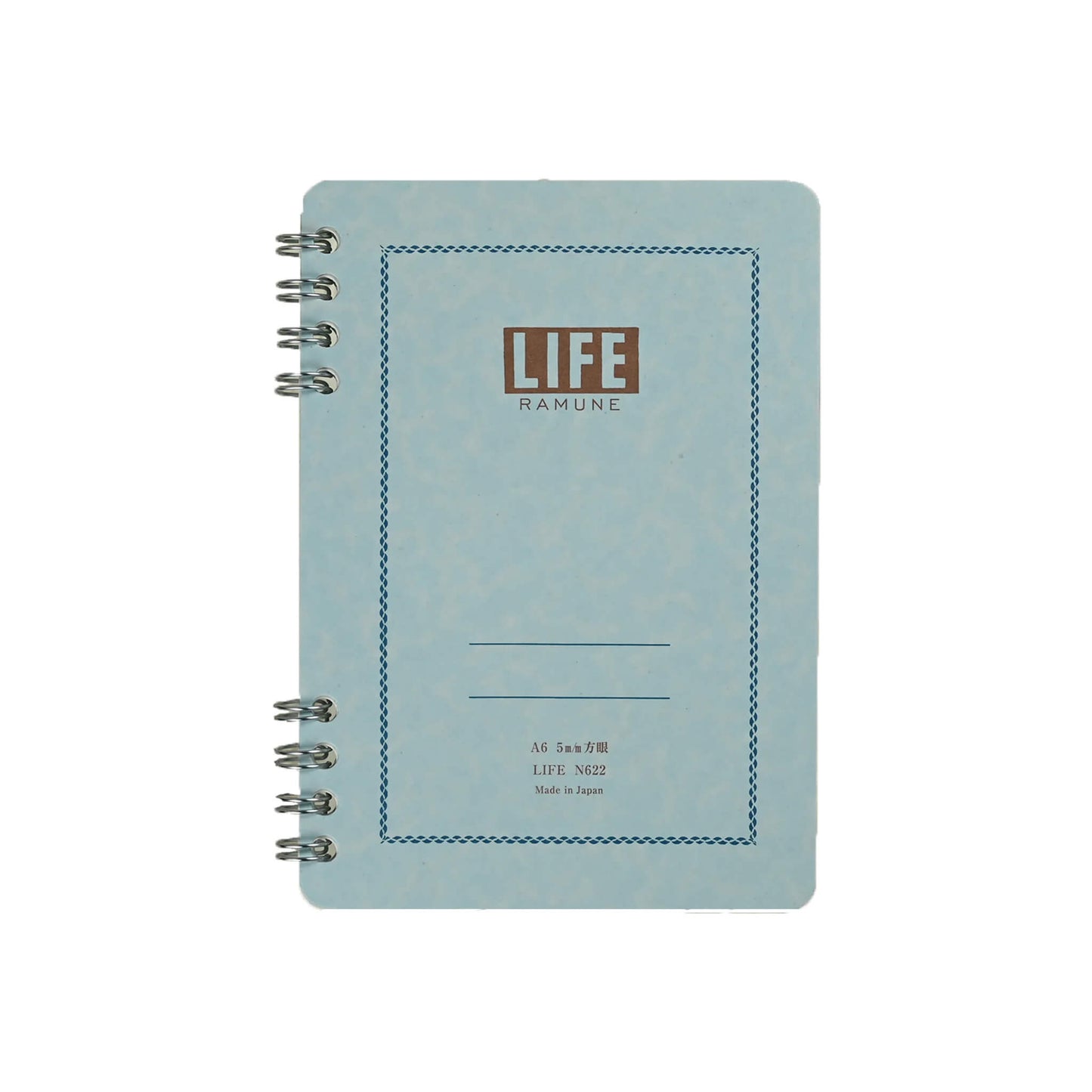 Life Ramune Ring Notebook A6 - Grid - Notebooks