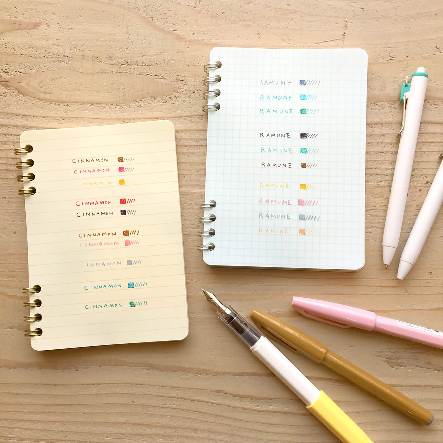 Life Ramune Ring Notebook B6 - Grid - Notebooks