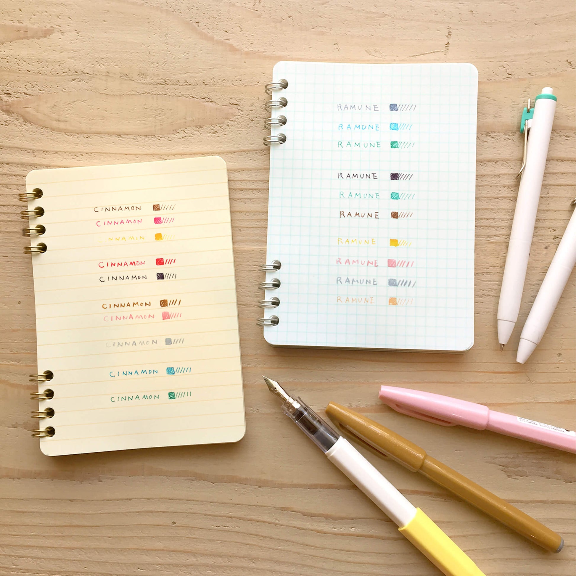 Life Ramune Ring Notebook B6 - Grid - Notebooks