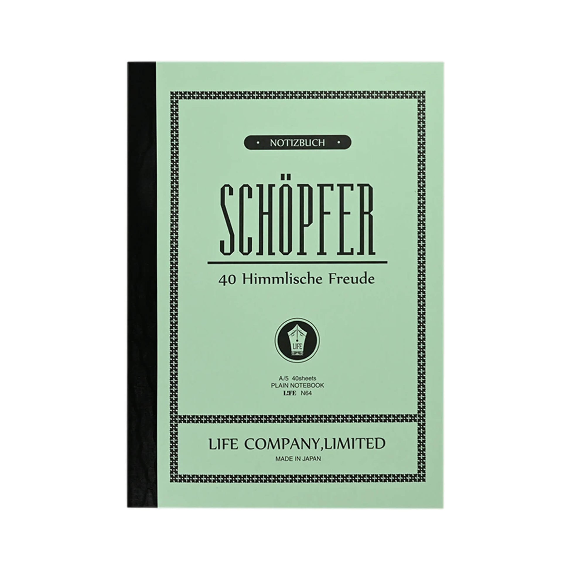 Life Schöpfer Notebook A5 - Plain - Notebooks