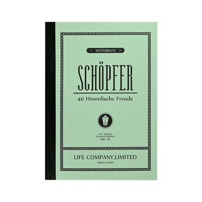 Life Schöpfer Notebook A5 - Plain - Notebooks