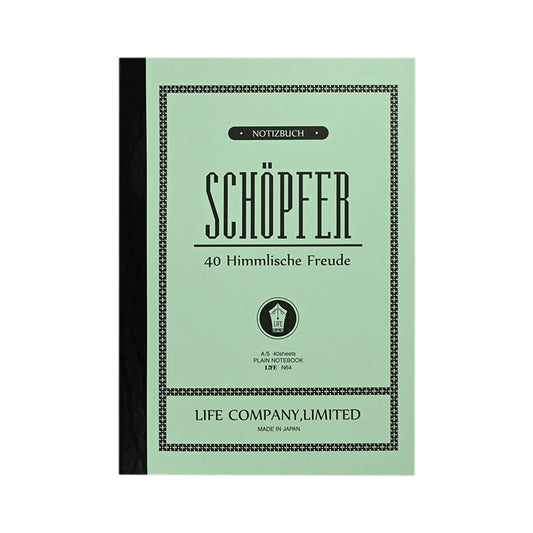 Life Schöpfer Notebook A5 - Plain - Notebooks
