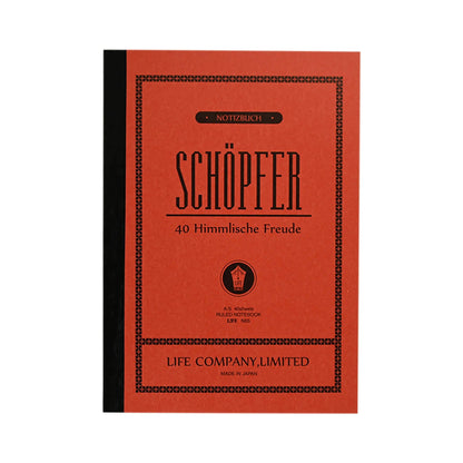 Life Schöpfer Notebook A5 - Ruled - Notebooks
