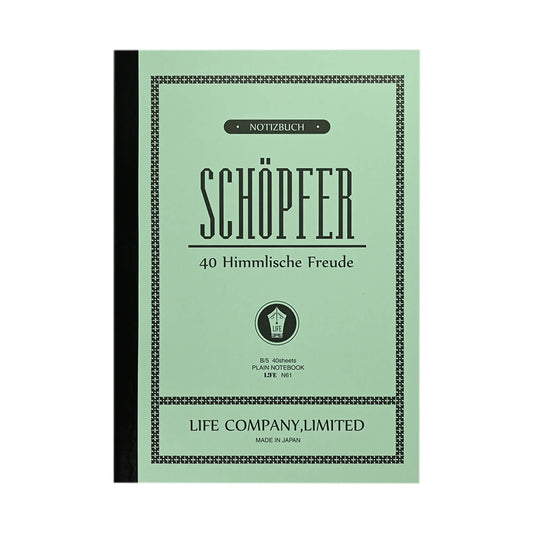 Life Schöpfer Notebook B5 - Plain - Notebooks