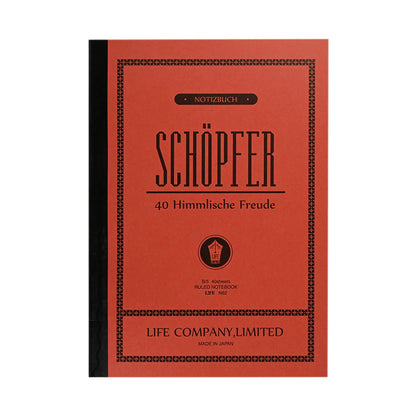 Life Schöpfer Notebook B5 - Ruled - Notebooks