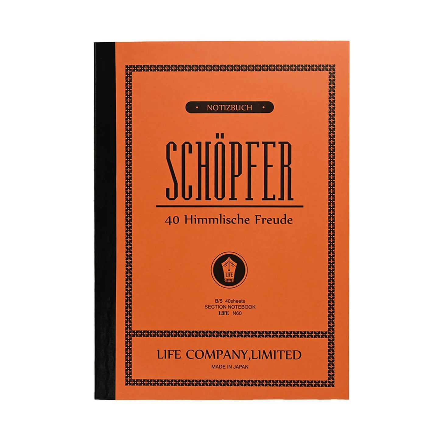 Life Schöpfer Notebook B5 - Section - Notebooks
