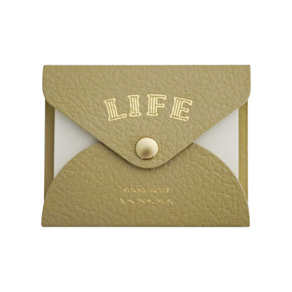 Life × YAMAMA Sticky Notes with Cover - Beige / Blank - Sticky Notes