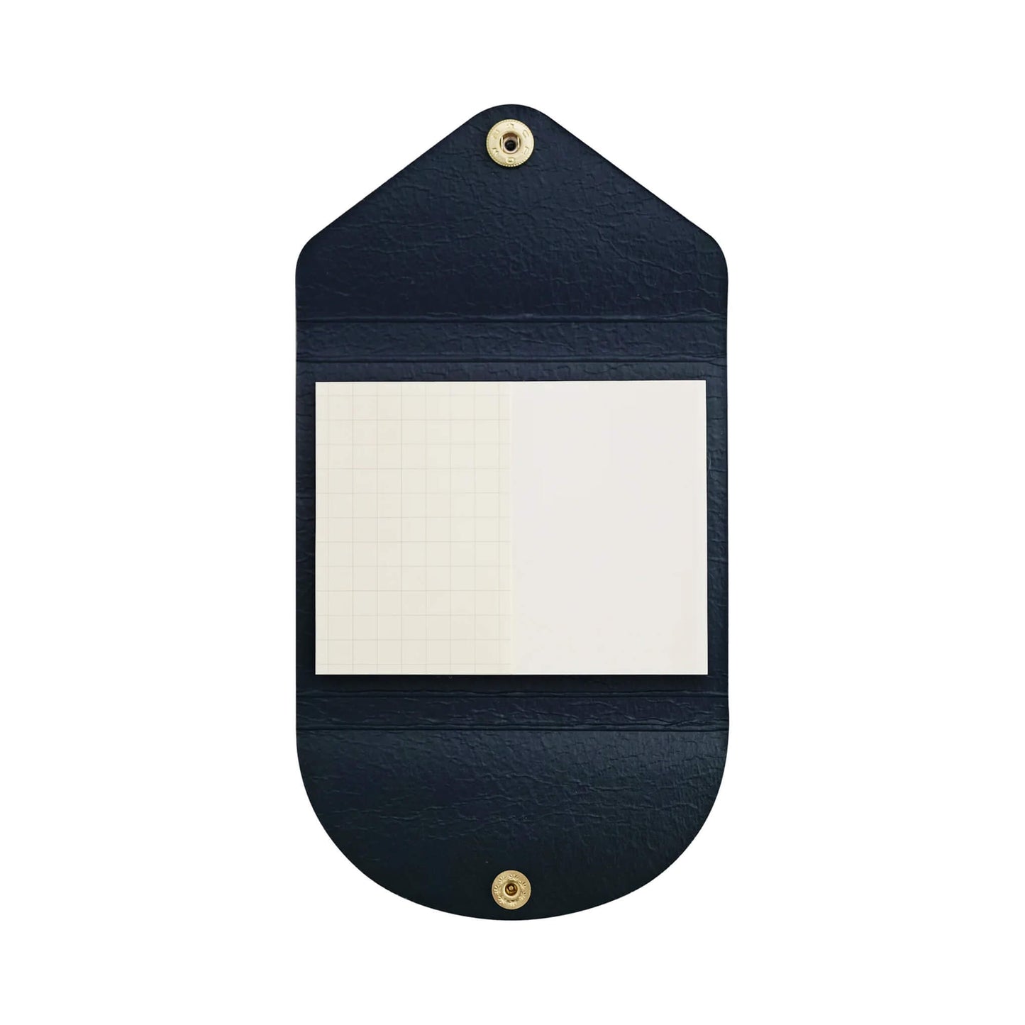 Life × YAMAMA Sticky Notes with Cover - Navy / Grid + Blank - Sticky Notes