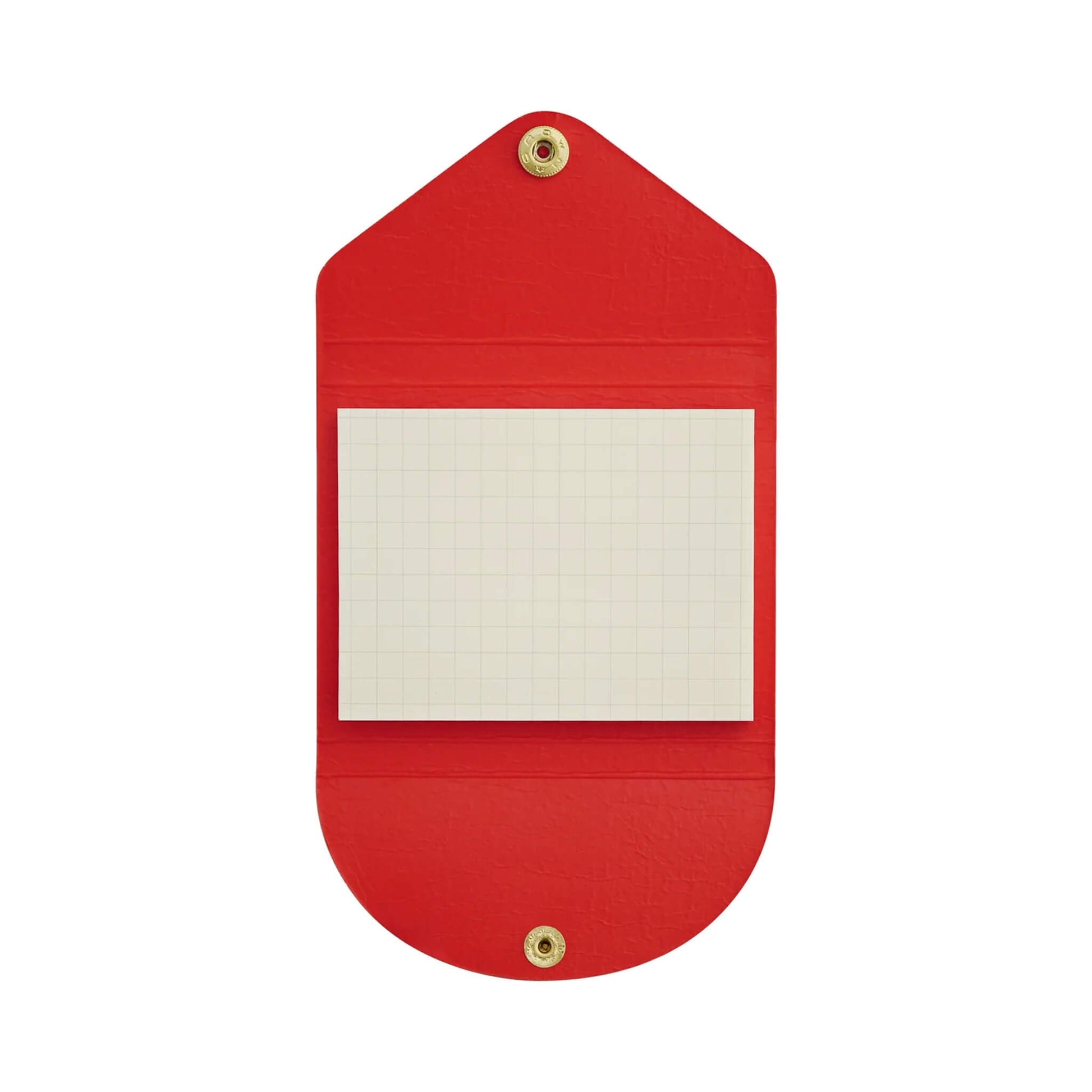 Life × YAMAMA Sticky Notes with Cover - Orange / Grid - Sticky Notes