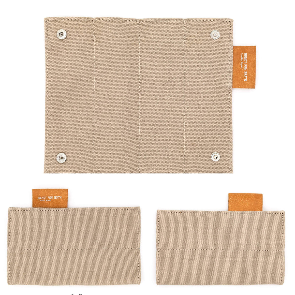 Luddite Bendy Pen Case 4+1 - Beige - Pen Cases