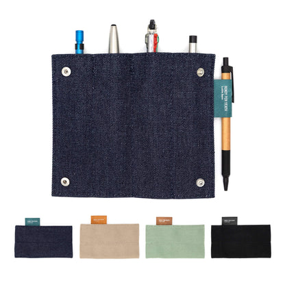 Luddite Bendy Pen Case 4+1 - Black - Pen Cases
