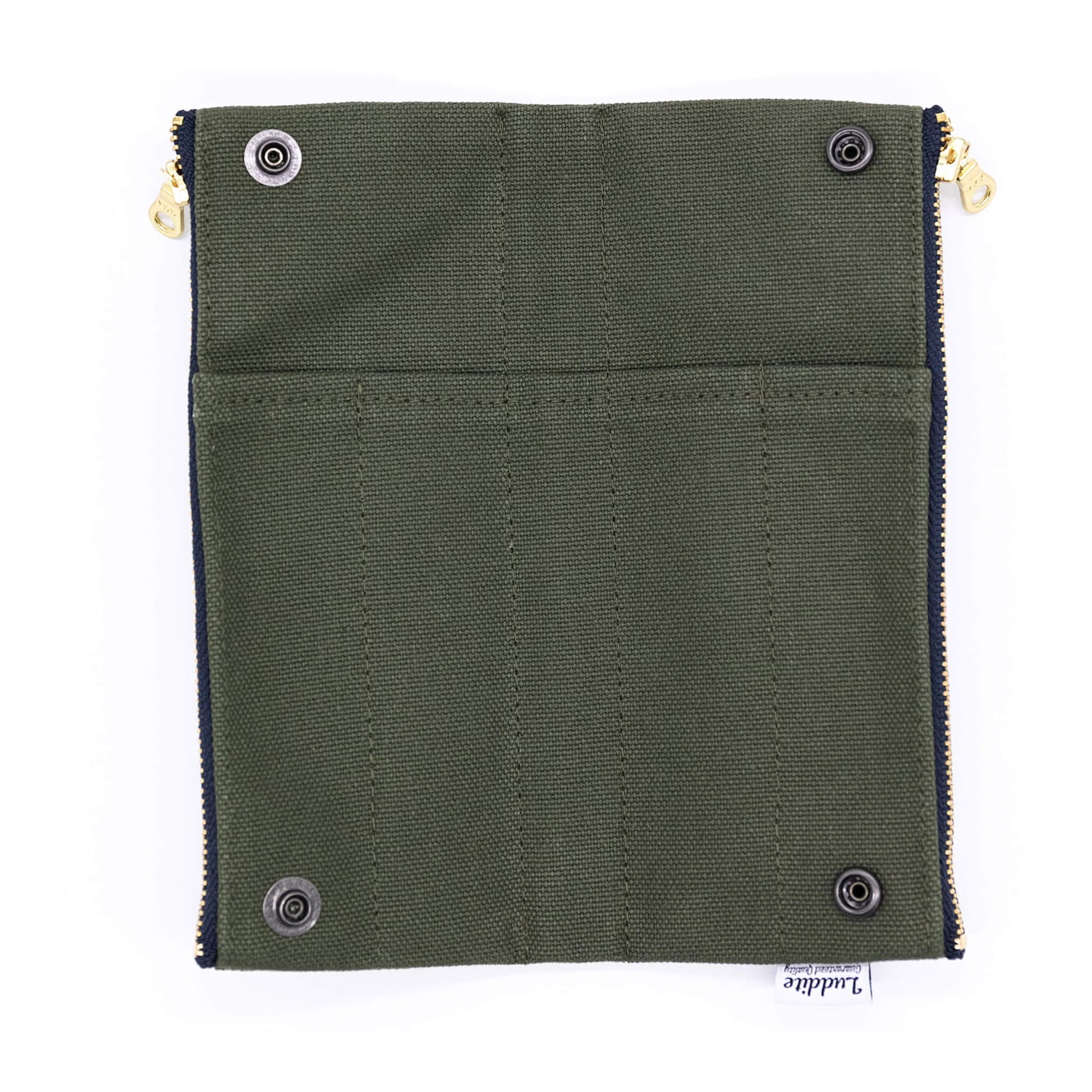 Luddite Bendy Pen Case - No. 8 Canvas - Black - Pen Cases