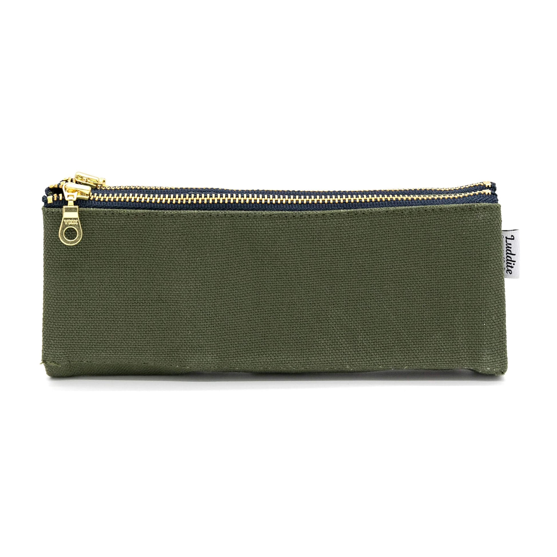 Luddite Bendy Pen Case - No. 8 Canvas - Black - Pen Cases