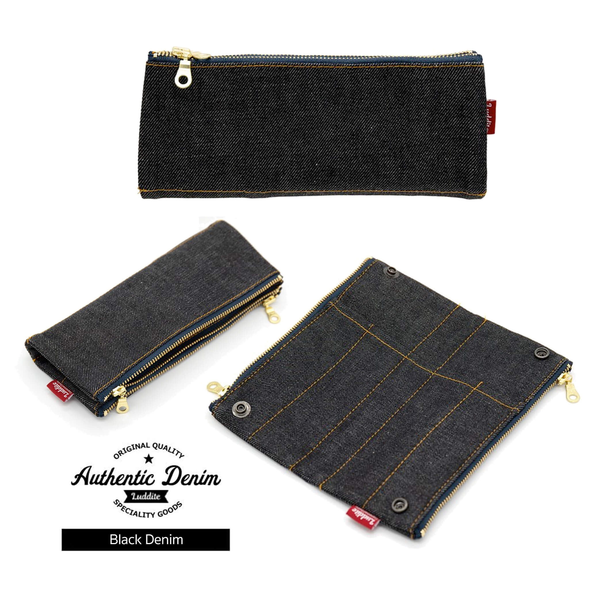 Luddite Denim Bendy Pen Case - Desktop Essentials – Paper Whisper