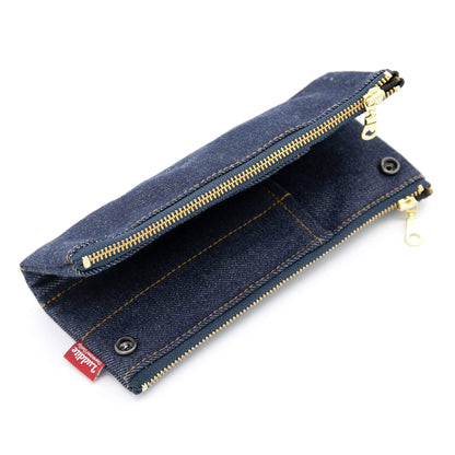 Luddite Denim Bendy Pen Case - Okayama Denim - Pen Cases