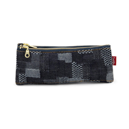Luddite Denim Bendy Pen Case - Patchwork - Pen Cases