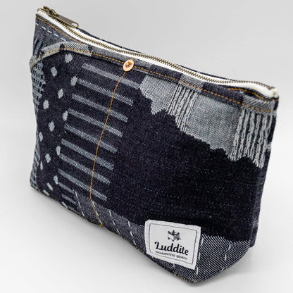 Luddite Denim Boat Pouch M - Okayama Denim - Pouches