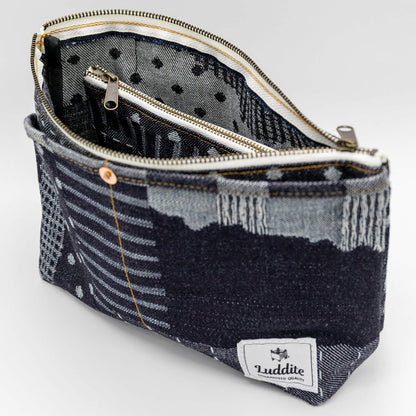 Luddite Denim Boat Pouch M - Okayama Denim - Pouches
