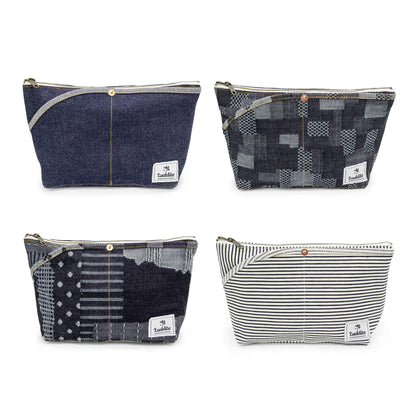 Luddite Denim Boat Pouch M - Okayama Denim - Pouches